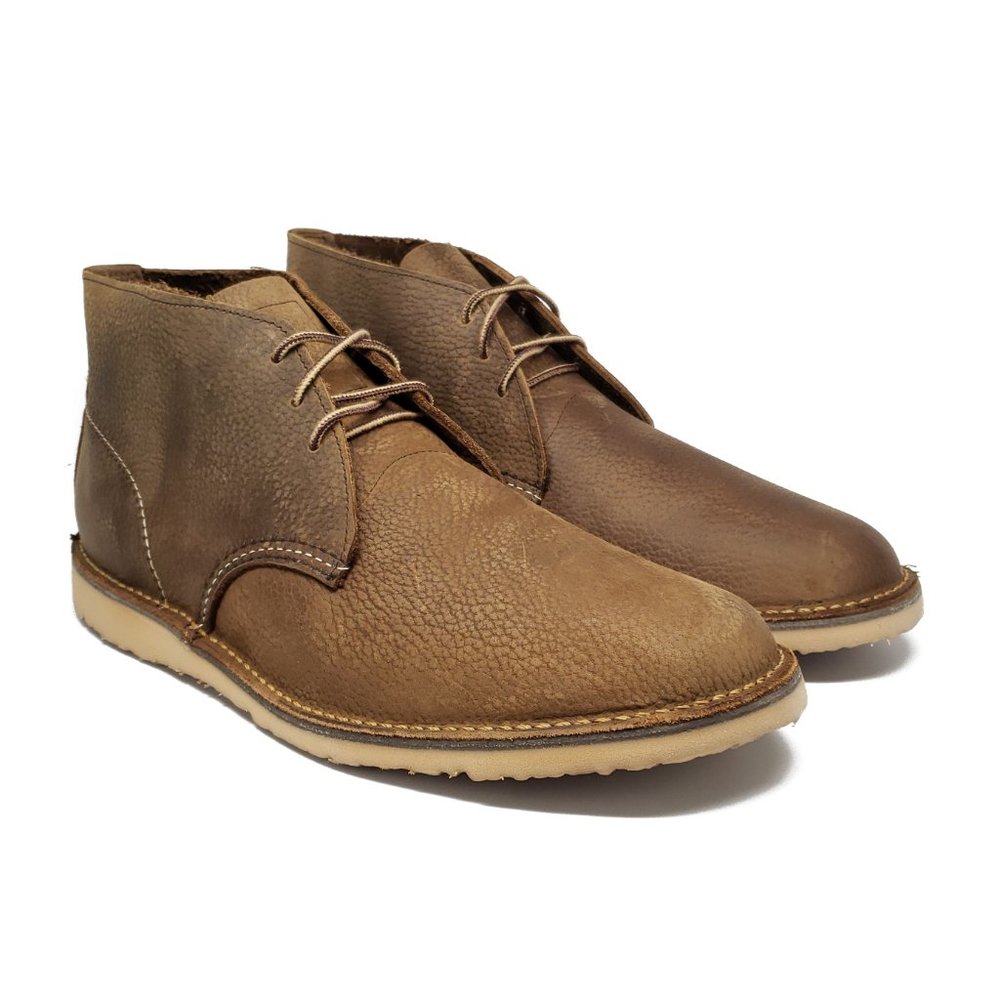Red Wing Weekender Leather Chukka Boots Mens 13 - Picture 6 of 10